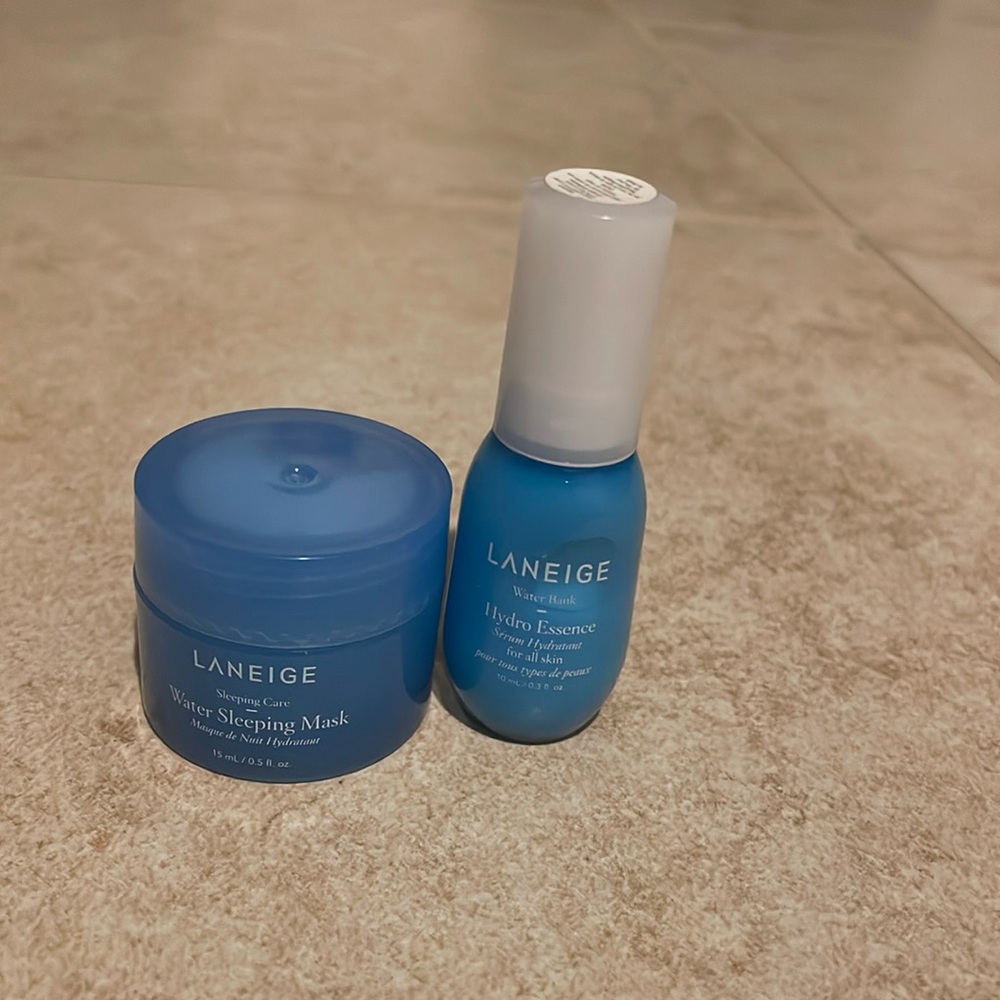 Laniege duo for your skin laniege sleeping mask and a laniege serum
